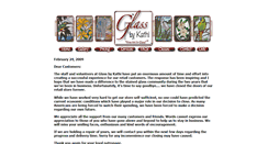 Desktop Screenshot of glassbykathi.com
